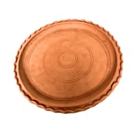 Clay Thali Handmade Terracotta Clay Plate | Traditional Earthenware Serving Platter | 11.9 Inch