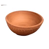 Clay bowl Handcrafted Terracotta Clay Bowl (Matir Bati)