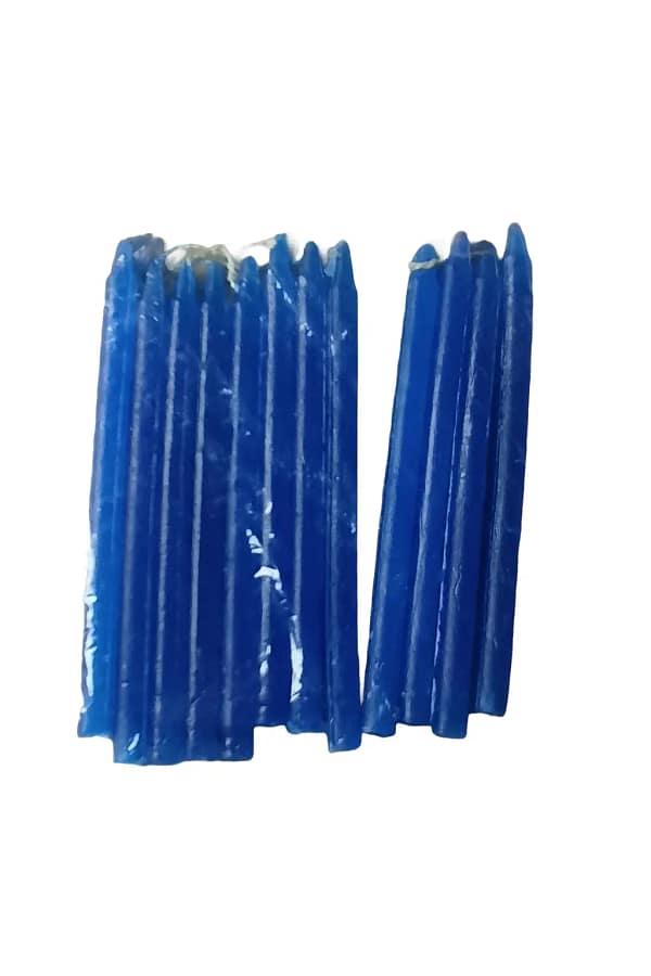 Blue Mombati Blue Color Mombati (Candles) – 12 pcs